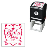 Vom Weihnachtsmann | Fun Santa Beard Pinselschrift Permastempel (Beispiel)