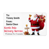 Vom Weihnachtsmann personalisieren Sie das Namensg (Vorne)