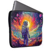 Vom Weltraum und über die Illustration hinaus Laptopschutzhülle (Vorne Rechts)