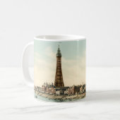 Vom zentralen Pier Blackpool, England Kaffeetasse (Vorderseite Links)