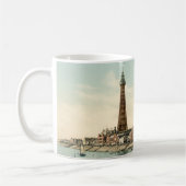 Vom zentralen Pier Blackpool, England Kaffeetasse (Links)