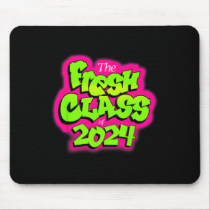Von 2024 Senior Fresh 90s Retro TV Style Abschluss Mousepad