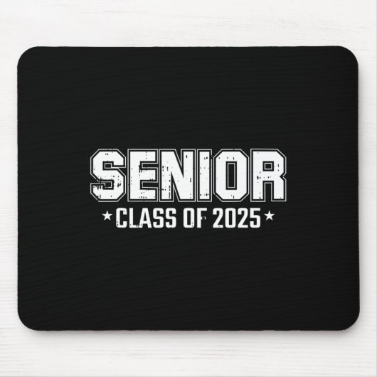 Von 2025 Senior Abschluss High School Uni Grad Mousepad (Vorne)