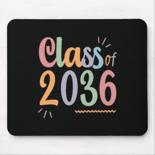 Von 2036 wachsen mit mir Handdrucken auf der Rücks Mousepad