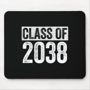 von 2038 Senior 2038 Abschluss Shirt Mousepad