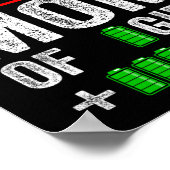 von 3 Jungen 1 Mädchen Geschenk von Kindermüttern  Poster (Ecke)