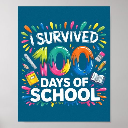 Von 67 33 Tagen Schule 100 Poster (Vorne)