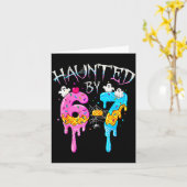 Von 67 Eis-Drip heimgesucht Lustiger Six Seven Mem Karte (Gelbe Blume)