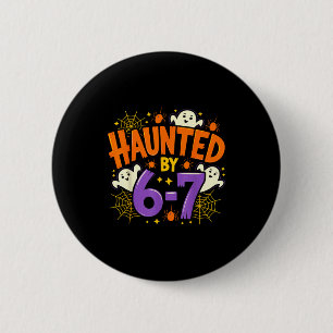 Von 67 Funny Six Seven Meme Soky Geist heimgesucht Button
