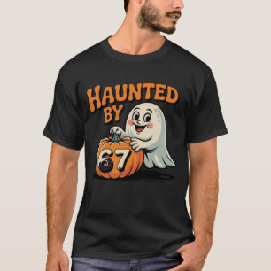 Von 67 heimgesucht Halloween Vintage-Geister-Desig T-Shirt