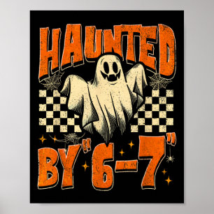 Von 67 Heimgesucht Lustig Von Sechs Sieben Hallowe Poster