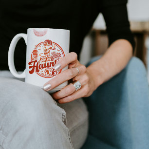 Von 67 heimgesucht Lustiger Halloween Six Seven 67 Kaffeetasse