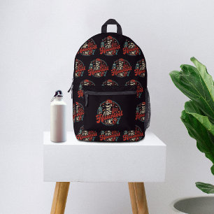Von 67 heimgesucht Lustiges Halloween Six Seven 67 Bedruckter Rucksack