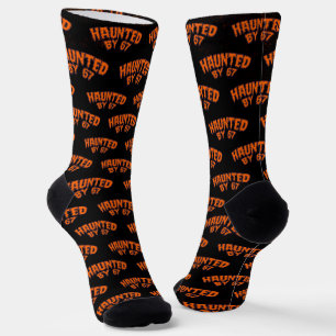 Von 67 lustigen Geistern und Kürbissen Halloween h Socken