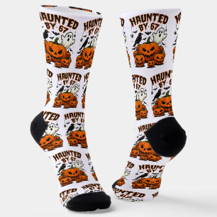 Von 67 lustigen Geistern und Kürbissen Halloween h Socken
