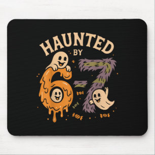 Von 67 Six Seven Memes Gen Alpha Funny Halloween h Mousepad