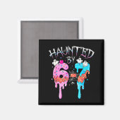 Von 6 7 Halloween-Geist Gen Alpha Meme Eis heimges Magnet (Vorderseite/Rückseite)