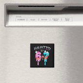 Von 6 7 Halloween-Geist Gen Alpha Meme Eis heimges Magnet (In Situ (Geschirrspüler))