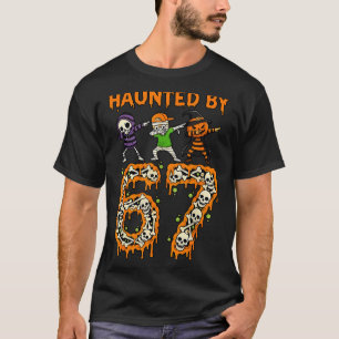 Von 6-7 Halloween-Skelett-Dabbing-Meme-Männern hei T-Shirt