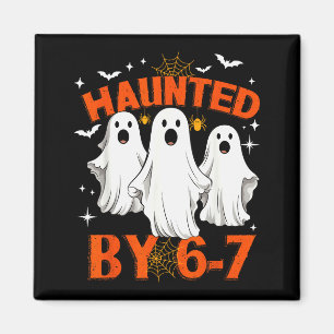 Von 6 7 Six Seven 67 Meme Halloween-Kostüm heimges Magnet