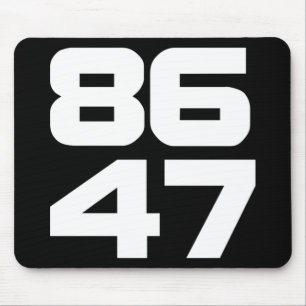 von 86 47 Anti-Trump-Resist-Projekt 2025 Mousepad