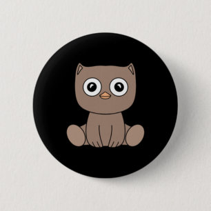 von Adorable Kawaii-Igel-Aufklebern Button