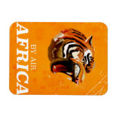 Von Air Africa Reiseplakat Magnet (Horizontal)