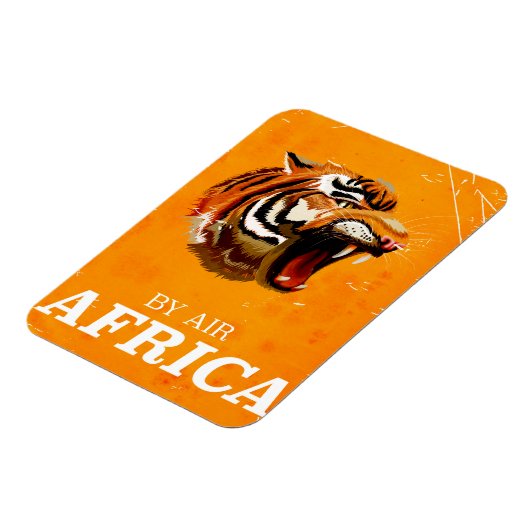 Von Air Africa Reiseplakat Magnet (Linke Seite)