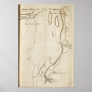 Von Albany nach Newborough 26 Poster