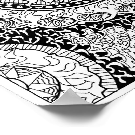 Von Aleph bis Tav Poster (Ecke)