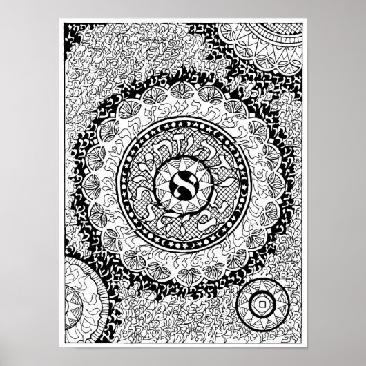 Von Aleph bis Tav Poster (Vorne)