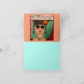 Von all den Lügen, die ich nur scherzhaft erzählt  Karte (Innenseite)