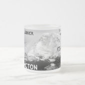 Von allen Feuerbergen… Der Mount Rainier Mattglastasse (Mittel)