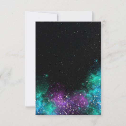 Von allen Sternen, die ich dir Save the Date auswa (Rückseite)