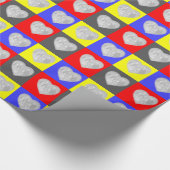 Von allen uns - bunte geschenkpapier (Ecke)