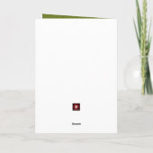 Von allen uns trendy Owl Familie Weihnachten (Rückseite)