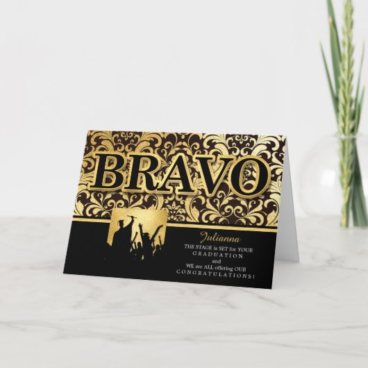 von allen US-Abschluss BRAVO Imitate Gold Foil Karte (Vorderseite)