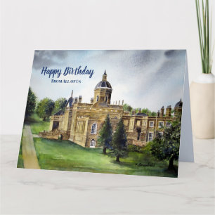Von allen von uns auf Birthday Castle Howard York Karte