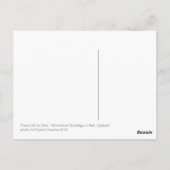 Von alt bis neu - Gebäude direkt am Wasser - Hull  Postkarte (Rückseite)