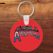 Von Amsterdam mit Liebe. Schlüsselanhänger (Rückseite)