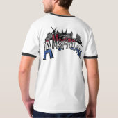 Von Amsterdam mit Liebe. T-Shirt (Schwarz voll)