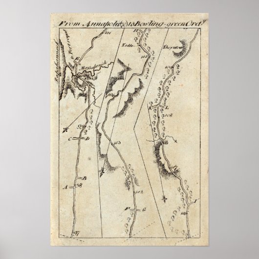 Von Annapolis bis Bowlinggreen Ordy 70 Poster (Vorne)