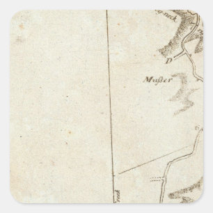 Von Annapolis nach Bladensburg 62 Quadratischer Aufkleber