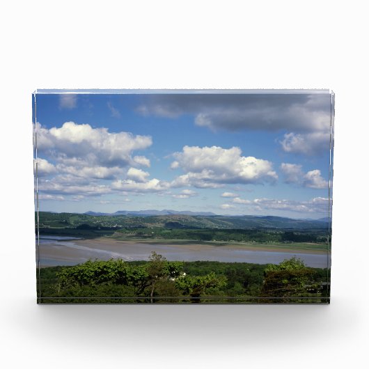Von Arnside Knott Arnside aus gesehen, der Fluss K Fotoblock (Vorderseite)