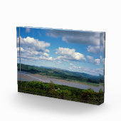 Von Arnside Knott Arnside aus gesehen, der Fluss K Fotoblock (Rechts)