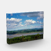 Von Arnside Knott Arnside aus gesehen, der Fluss K Fotoblock (Links)