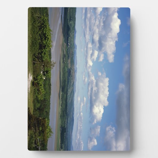 Von Arnside Knott Arnside aus gesehen, der Fluss K Fotoplatte (Vorderseite)