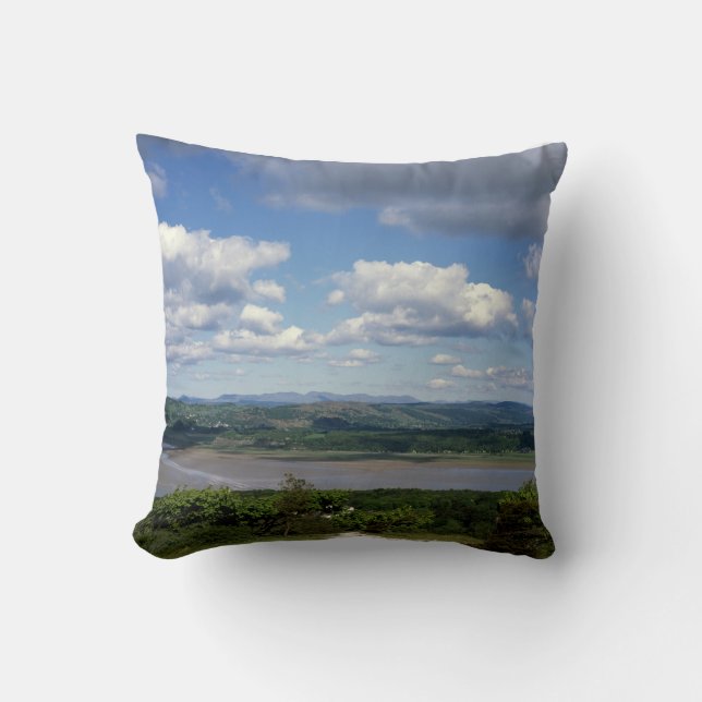 Von Arnside Knott Arnside aus gesehen, der Fluss K Kissen (Vorderseite)