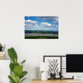 Von Arnside Knott Arnside aus gesehen, der Fluss K Poster (Heimbüro)