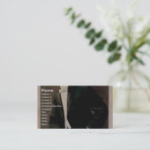 Von Arx, "Magier Illusionist", Retro-Theater Visitenkarte (Stehend Vorderseite)